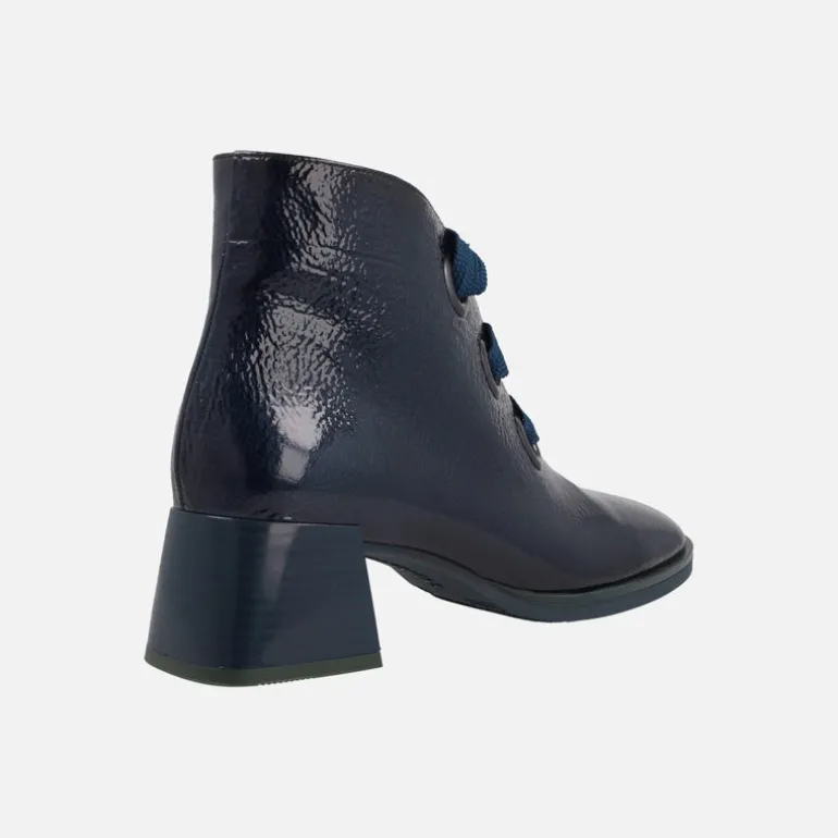 Botines de tacón en charol con cordones Hispanitas Milan