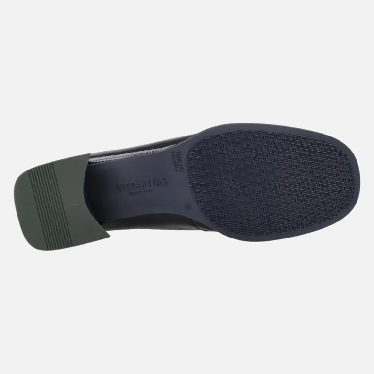 Botines de tacón en charol con cordones Hispanitas Milan