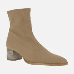 Botines de tacón en tejido licra Miss Elastic