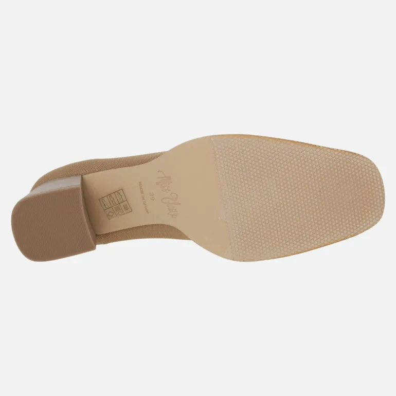 Botines de tacón en tejido licra Miss Elastic