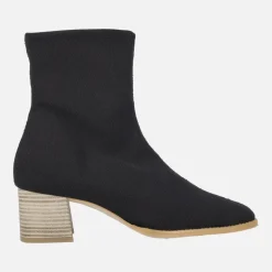 Botines de tacón en tejido licra Miss Elastic