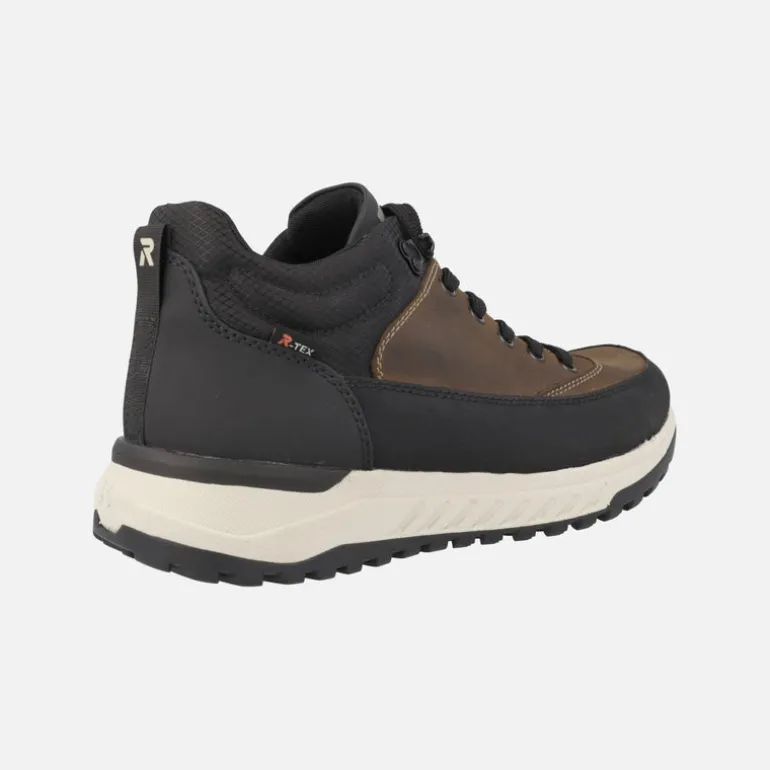 Botines deportivos con cordones para hombre con membrana Rieker-tex