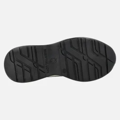 Botines deportivos multi material con cremallera frontal Carmela