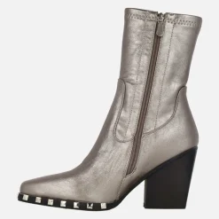 Botines elásticos estilo cowboy con remaches