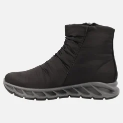 Botines en tejido negro con membrana Gore-tex