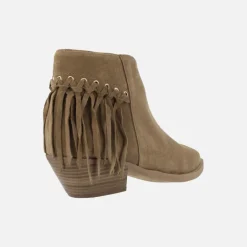 Botines estilo cowboy con flecos Alpe Western
