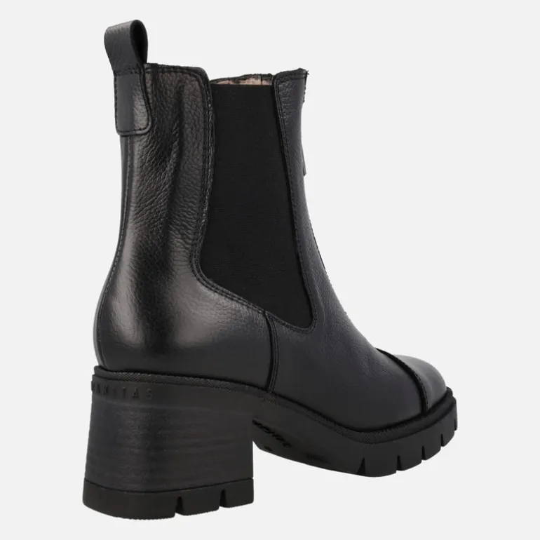 Botines Everest de Hispanitas con elásticos laterales y cremallera frontal