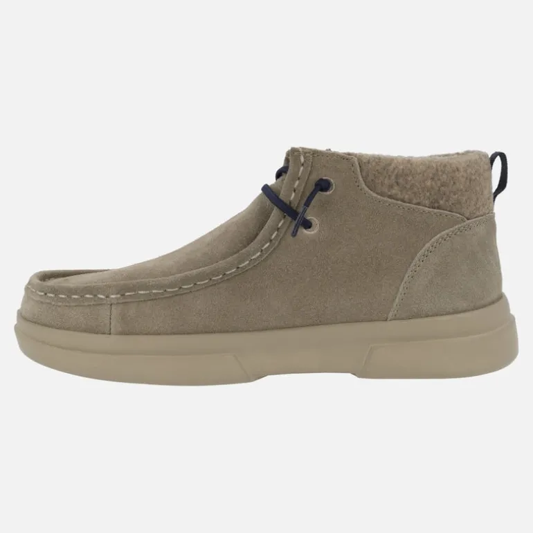 Botines Garda en piel serraje con membrana impermeable