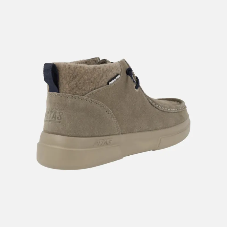 Botines Garda en piel serraje con membrana impermeable