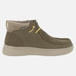 Botines Garda en piel serraje con membrana impermeable