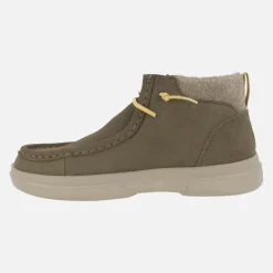 Botines Garda en piel serraje con membrana impermeable