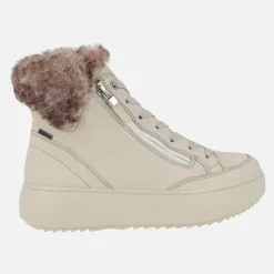 Botines Gore-tex de cordones con cremallera y plataforma