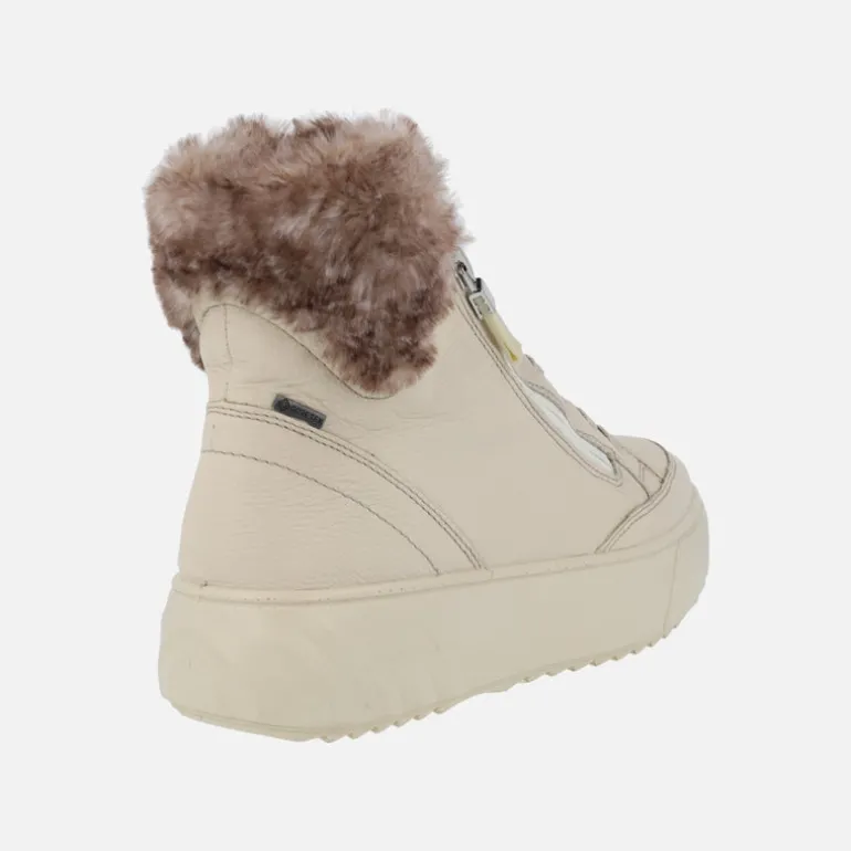 Botines Gore-tex de cordones con cremallera y plataforma
