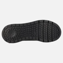 Botines Gore-tex negros para hombre con cordones y cremallera
