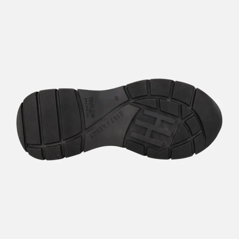Botines Hispanitas Alaska en combinado negro