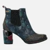 Botines Laura Vita Maevao 05 Bleu en combinado azul