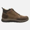 Botines marrones con cordones y membrana Gore-tex para hombre