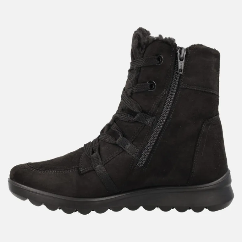 Botines negros de cordones con membrana Gore-tex