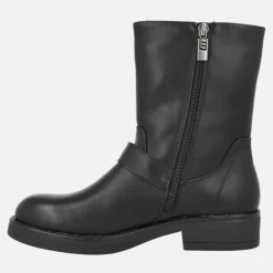 Botines negros de estilo motero Bruna