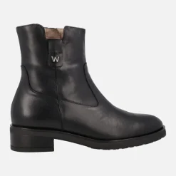 Botines negros de piel Samantha de Wonders