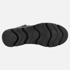 Botines negros de piel Waterprrof con cremallera lateral