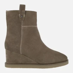 Botines para mujer en serraje Gioseppo Doland con cuña media