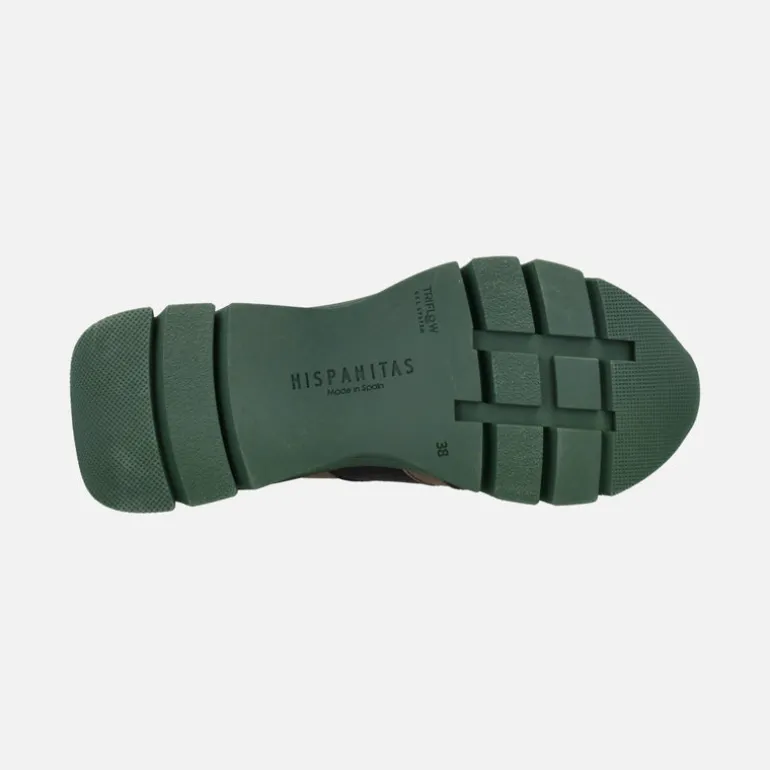 Botines sport Hispanitas Helsinki multi-metal con cremallera frontal