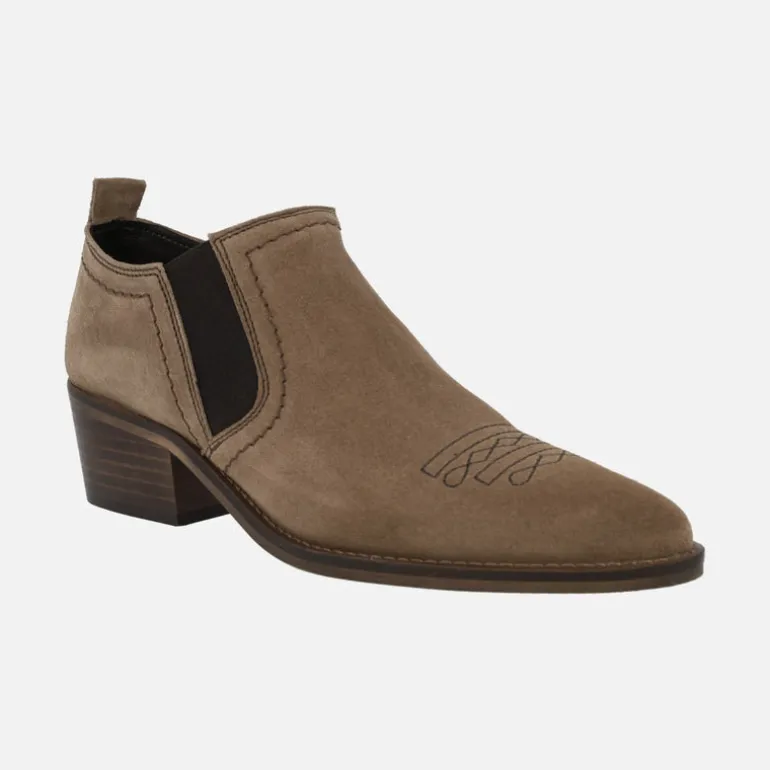 Botines tobilleros estilo cowboy Benzai