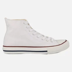 Botines Tribu Basket Lona blancos de Victoria
