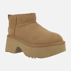 Botines UGG Classic Ultra Mini New heights con tacón