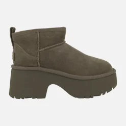Botines UGG Classic Ultra Mini New heights con tacón