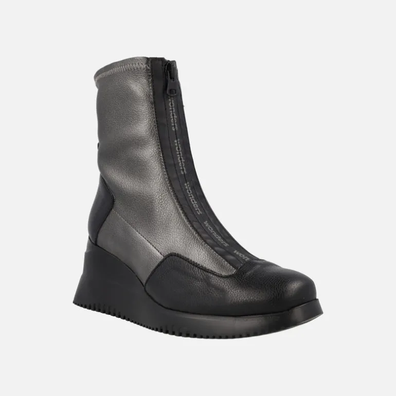 Botines Wonders India con cuña Extralight