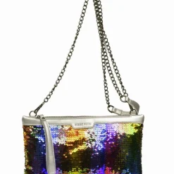 Cartera de lentejuelas multicolor