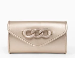 Cartera de mano con adorno de cadena 231396