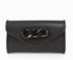 Cartera de mano con adorno de cadena 231396
