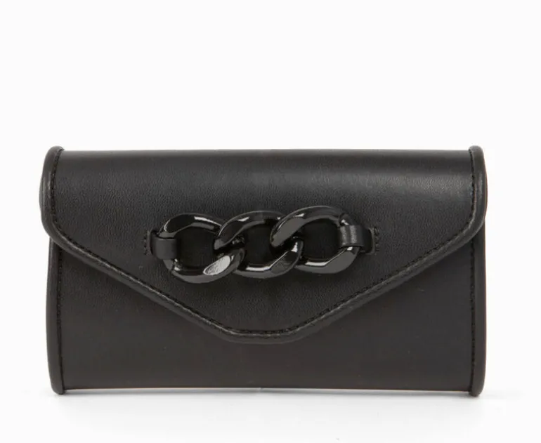 Cartera de mano con adorno de cadena 231396