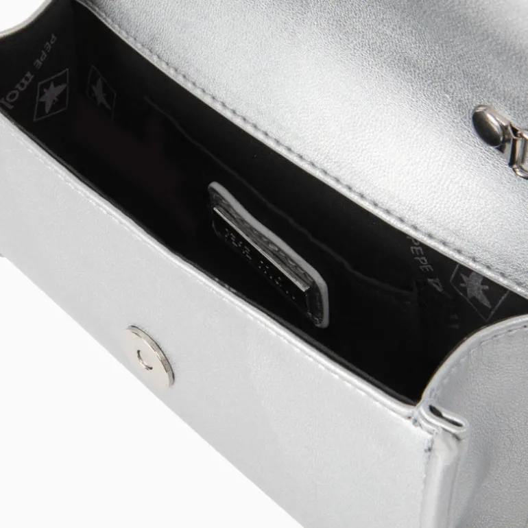 Cartera de mano con adorno de cadena 231396