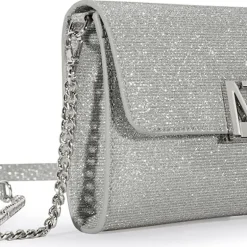 Carteras de mano Estoril en tejido brillo