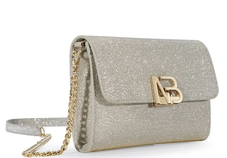 Carteras de mano Estoril en tejido brillo
