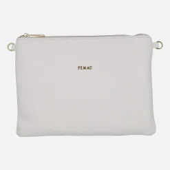 Carteras de piel con cremallera Femme