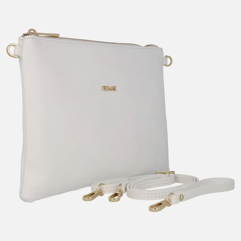 Carteras de piel con cremallera Femme