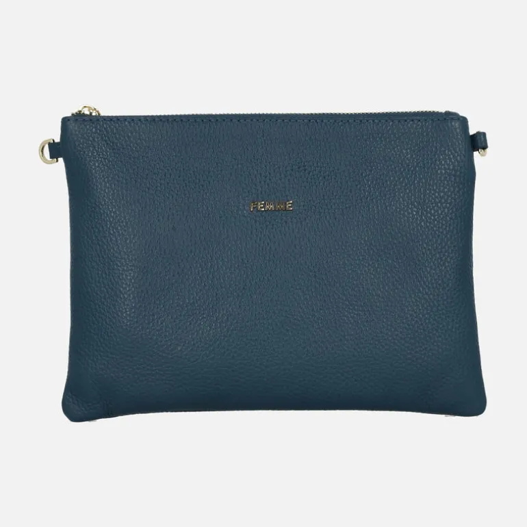 Carteras de piel con cremallera Femme