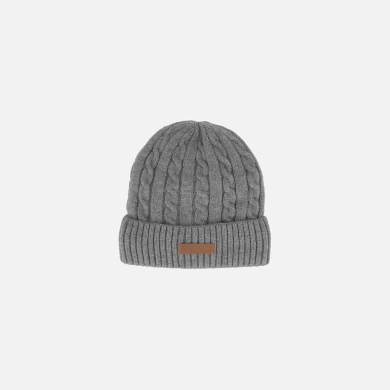 Conjunto de punto Caramelo de gorro bufanda y guantes