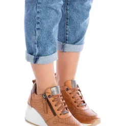 Deportivas Carmela de piel efecto trenzado para mujer