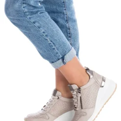 Deportivas Carmela de piel efecto trenzado para mujer