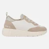 Deportivas Concordia en combinado blanco y beige