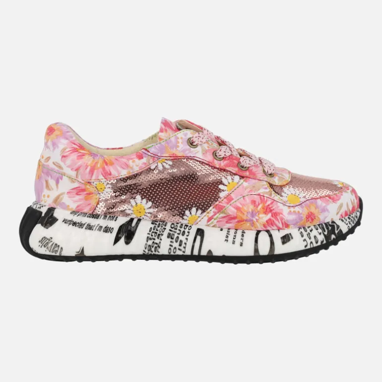 Deportivas Laura vita Burton 05 con detalle de lentejuelas