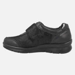 Deportivas multi material con cierre de velcro y membrana TEX