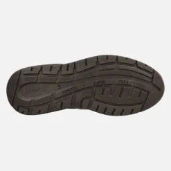 Deportivas para hombre confort en piel marrón