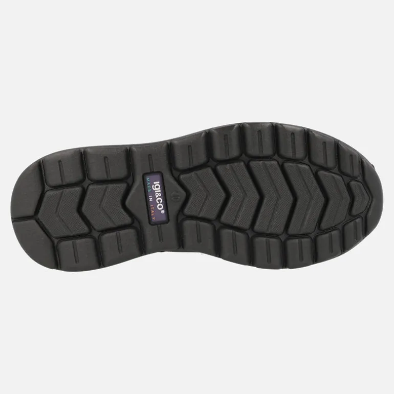 Deportivas para hombre en piel marrón con membrana GORE-TEX
